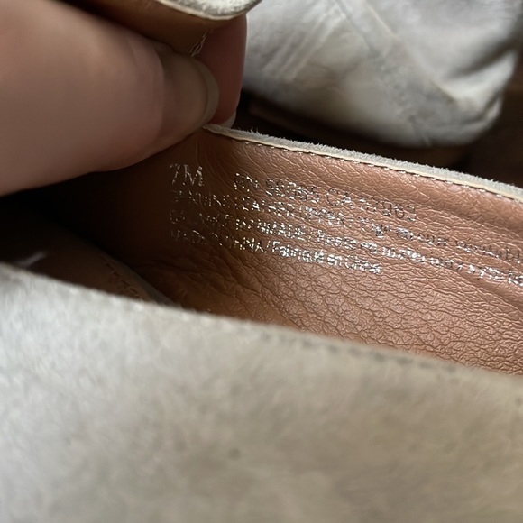 Halogen Gray Suede Loafer Flats - Size 7 - Picture 6 of 12